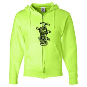 Unisex NuBlend® Full-Zip Hooded Sweatshirt Thumbnail