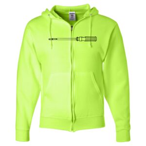 Unisex NuBlend® Full-Zip Hooded Sweatshirt Thumbnail