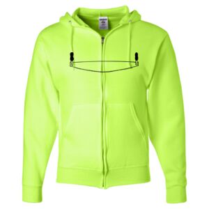 Unisex NuBlend® Full-Zip Hooded Sweatshirt Thumbnail