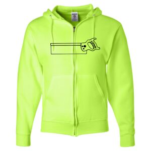 Unisex NuBlend® Full-Zip Hooded Sweatshirt Thumbnail