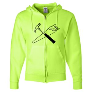 Unisex NuBlend® Full-Zip Hooded Sweatshirt Thumbnail