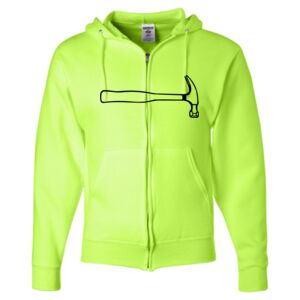 Unisex NuBlend® Full-Zip Hooded Sweatshirt Thumbnail