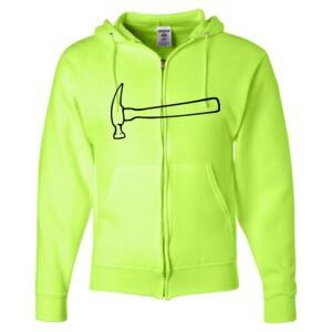 Unisex NuBlend® Full-Zip Hooded Sweatshirt Thumbnail