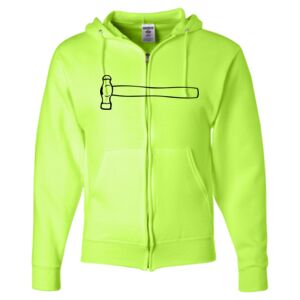 Unisex NuBlend® Full-Zip Hooded Sweatshirt Thumbnail