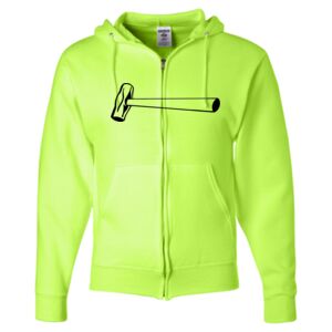 Unisex NuBlend® Full-Zip Hooded Sweatshirt Thumbnail