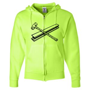 Unisex NuBlend® Full-Zip Hooded Sweatshirt Thumbnail