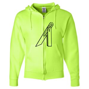 Unisex NuBlend® Full-Zip Hooded Sweatshirt Thumbnail