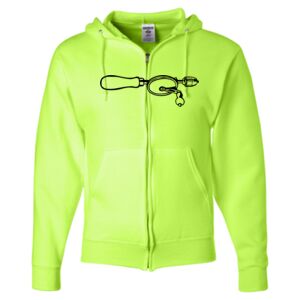 Unisex NuBlend® Full-Zip Hooded Sweatshirt Thumbnail