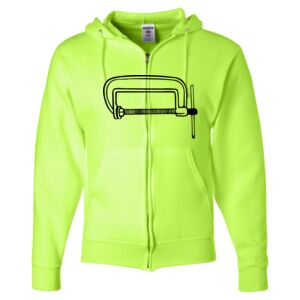 Unisex NuBlend® Full-Zip Hooded Sweatshirt Thumbnail