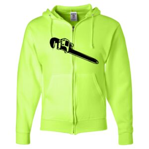 Unisex NuBlend® Full-Zip Hooded Sweatshirt Thumbnail