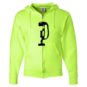 Unisex NuBlend® Full-Zip Hooded Sweatshirt Thumbnail