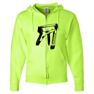 Unisex NuBlend® Full-Zip Hooded Sweatshirt Thumbnail