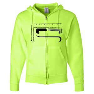 Unisex NuBlend® Full-Zip Hooded Sweatshirt Thumbnail