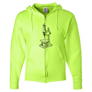 Unisex NuBlend® Full-Zip Hooded Sweatshirt Thumbnail