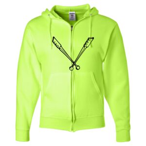 Unisex NuBlend® Full-Zip Hooded Sweatshirt Thumbnail