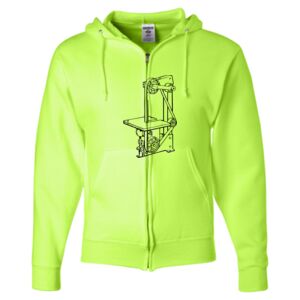 Unisex NuBlend® Full-Zip Hooded Sweatshirt Thumbnail