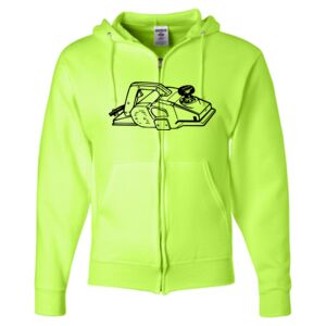 Unisex NuBlend® Full-Zip Hooded Sweatshirt Thumbnail