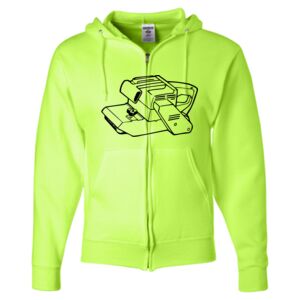 Unisex NuBlend® Full-Zip Hooded Sweatshirt Thumbnail