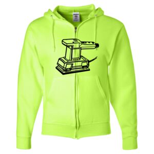 Unisex NuBlend® Full-Zip Hooded Sweatshirt Thumbnail