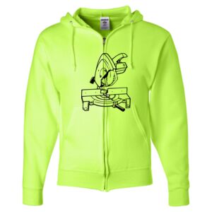 Unisex NuBlend® Full-Zip Hooded Sweatshirt Thumbnail