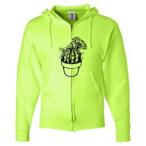 Unisex NuBlend® Full-Zip Hooded Sweatshirt Thumbnail