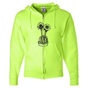 Unisex NuBlend® Full-Zip Hooded Sweatshirt Thumbnail