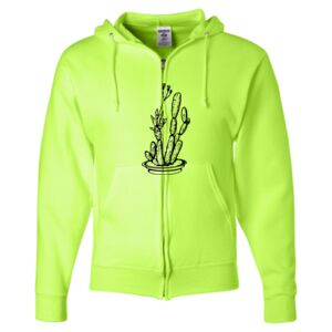 Unisex NuBlend® Full-Zip Hooded Sweatshirt Thumbnail