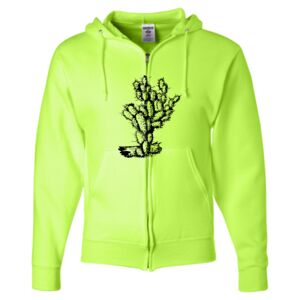 Unisex NuBlend® Full-Zip Hooded Sweatshirt Thumbnail