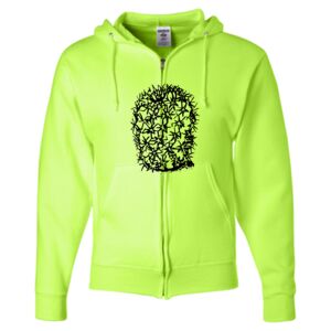 Unisex NuBlend® Full-Zip Hooded Sweatshirt Thumbnail