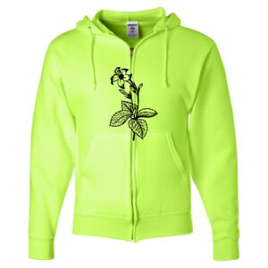 Unisex NuBlend® Full-Zip Hooded Sweatshirt Thumbnail
