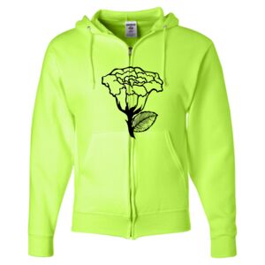 Unisex NuBlend® Full-Zip Hooded Sweatshirt Thumbnail