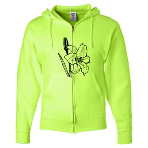 Unisex NuBlend® Full-Zip Hooded Sweatshirt Thumbnail