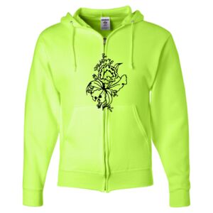 Unisex NuBlend® Full-Zip Hooded Sweatshirt Thumbnail