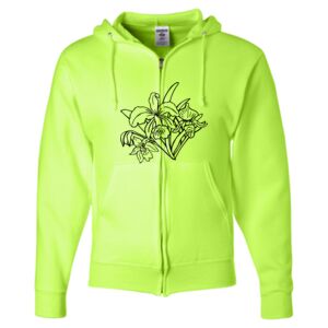 Unisex NuBlend® Full-Zip Hooded Sweatshirt Thumbnail