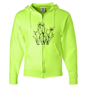 Unisex NuBlend® Full-Zip Hooded Sweatshirt Thumbnail