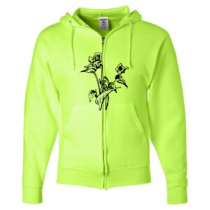 Unisex NuBlend® Full-Zip Hooded Sweatshirt Thumbnail