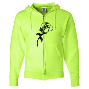 Unisex NuBlend® Full-Zip Hooded Sweatshirt Thumbnail