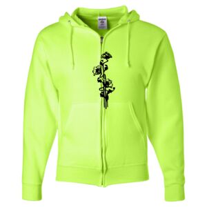 Unisex NuBlend® Full-Zip Hooded Sweatshirt Thumbnail