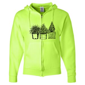 Unisex NuBlend® Full-Zip Hooded Sweatshirt Thumbnail