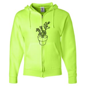 Unisex NuBlend® Full-Zip Hooded Sweatshirt Thumbnail