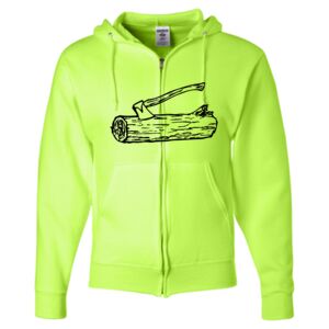 Unisex NuBlend® Full-Zip Hooded Sweatshirt Thumbnail
