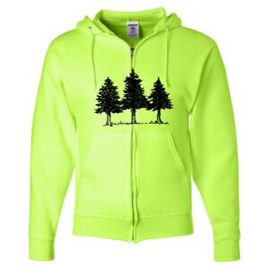 Unisex NuBlend® Full-Zip Hooded Sweatshirt Thumbnail