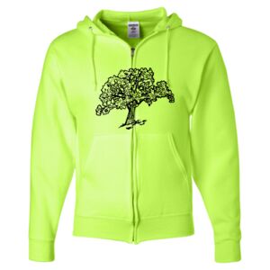 Unisex NuBlend® Full-Zip Hooded Sweatshirt Thumbnail