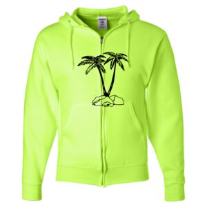 Unisex NuBlend® Full-Zip Hooded Sweatshirt Thumbnail