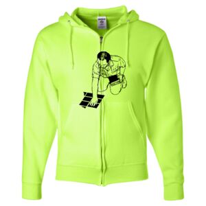 Unisex NuBlend® Full-Zip Hooded Sweatshirt Thumbnail