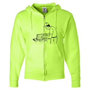 Unisex NuBlend® Full-Zip Hooded Sweatshirt Thumbnail