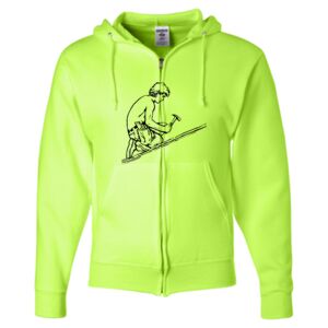 Unisex NuBlend® Full-Zip Hooded Sweatshirt Thumbnail