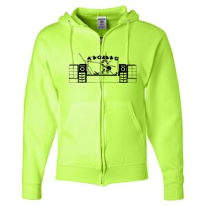 Unisex NuBlend® Full-Zip Hooded Sweatshirt Thumbnail
