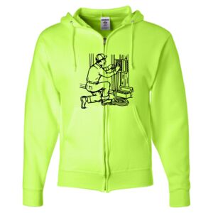Unisex NuBlend® Full-Zip Hooded Sweatshirt Thumbnail