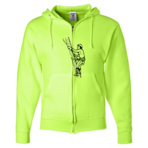 Unisex NuBlend® Full-Zip Hooded Sweatshirt Thumbnail